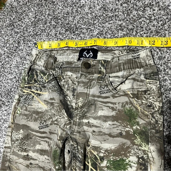 Realtree Camouflage Pants Youth Medium Cotton Outdoor/Hunting See Note - Picture 9 of 11